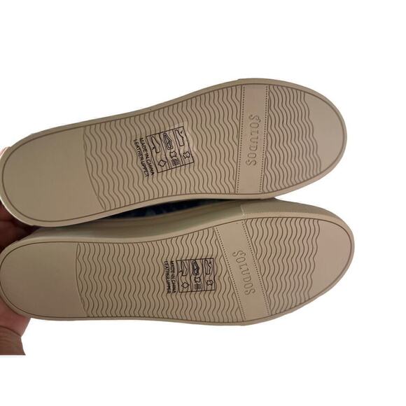 Soludos Women's Ibiza platform psychedelic spiral marine blue 7.5 - Picture 7 of 8